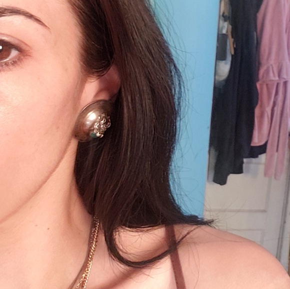 ~RARE! Antique Jade Dragon Earrings!!~ - Picture 3 of 8